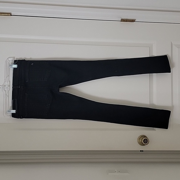 Rag & Bone Size 28 Skinny Coated Black Jeans Style # 1502K520, Gently Used Cond. - Picture 4 of 15